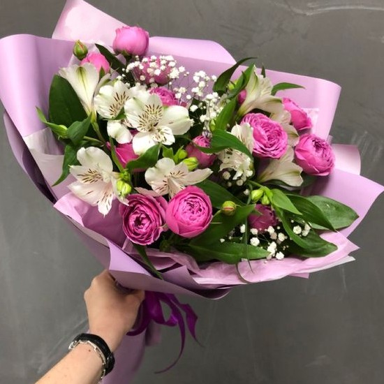 Букет цветов "Свет улыбки"